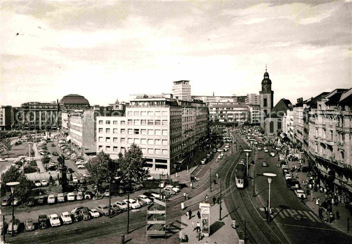 Frankfurt Main Goetheplatz Rathenauplatz und Rossmarkt