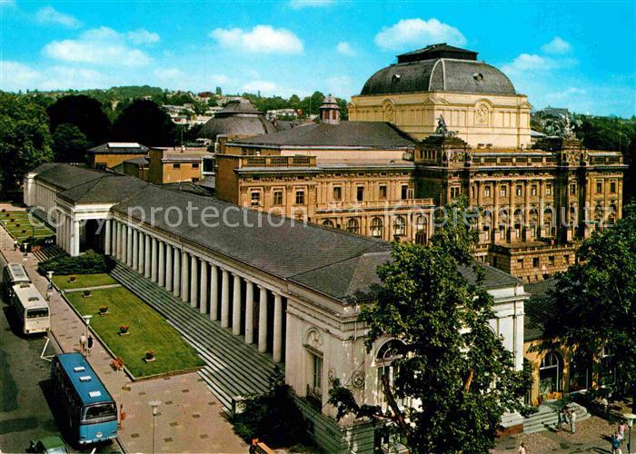 Wiesbaden Theater Kolonnaden und Hess Staatstheater