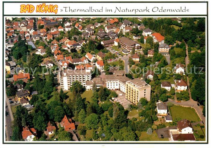 Bad Koenig Odenwald Fliegeraufnahme