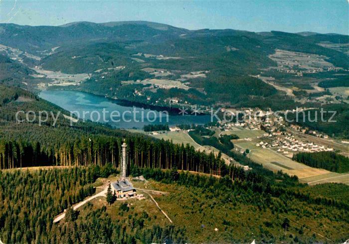 Titisee Blick vom Hochfirst Fliegeraufnahme
