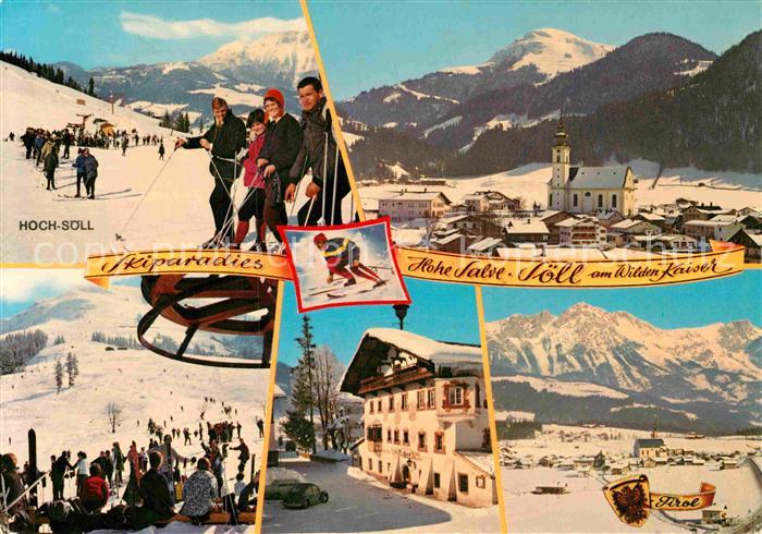 Soell Tirol Hochsoell Hohe Salve Wilder Kaiser Skipisten