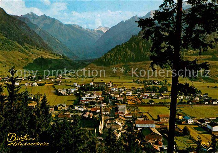 Bruck Grossglocknerstrasse mit Fuschertal