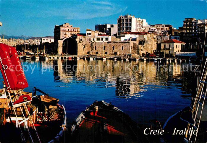 Iraklion Crete Hafenpartie