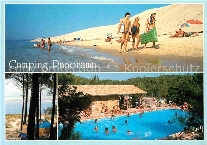 Pyla sur Mer Camping Panorama Strand Freibad