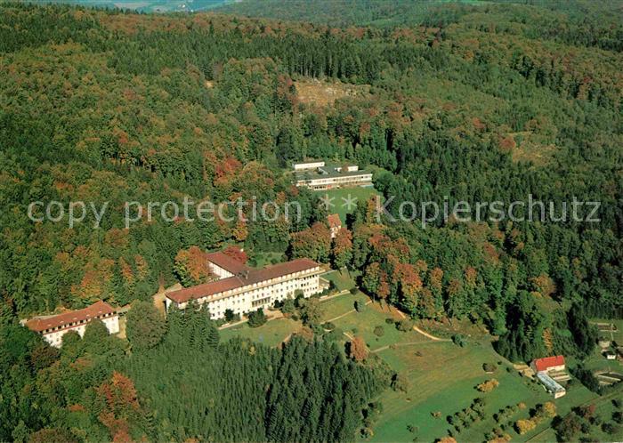 Winterkasten Lindenfels Eleonorenklinik Fliegeraufnahme