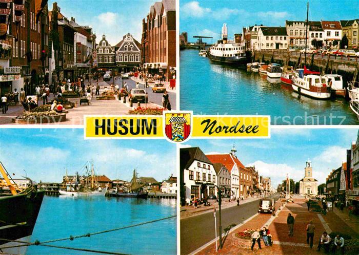 Husum Nordfriesland Dorfpartien Hafen
