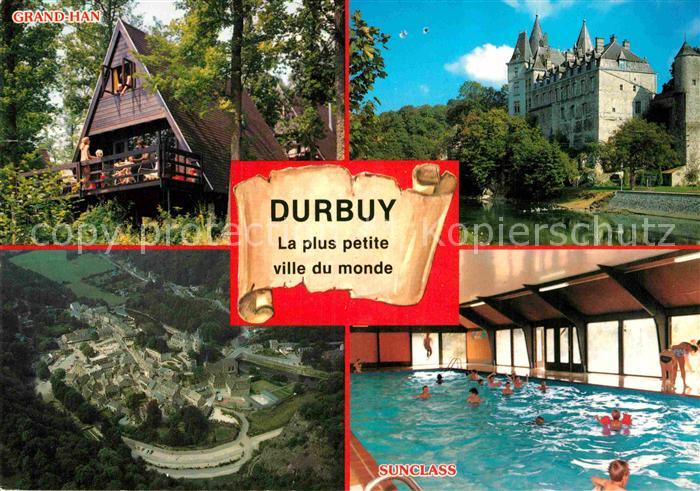 Durbuy Bungalowpark Sunglass Grand Han Schloss Hallenbad