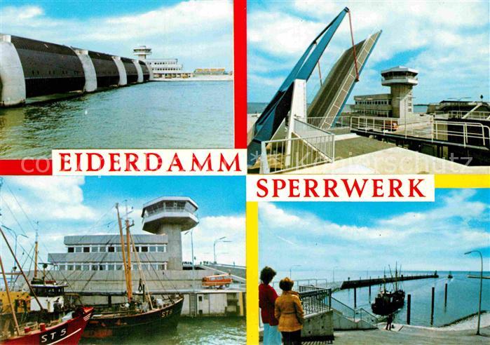 Eidersperrwerk Teilansichten