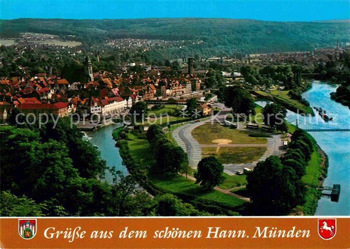 Hann. Muenden Fliegeraufnahme