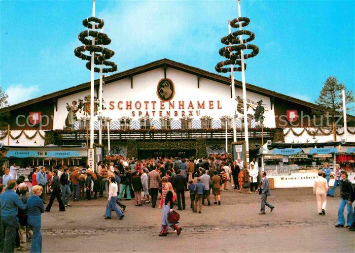 Muenchen Bayern Schottenhamel Festzelt auf der Wiesn