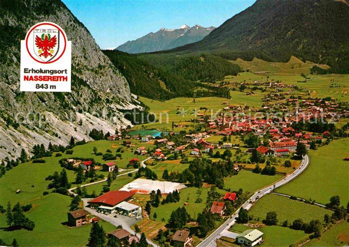 Nassereith Fliegeraufnahme mit Holzleitensattel