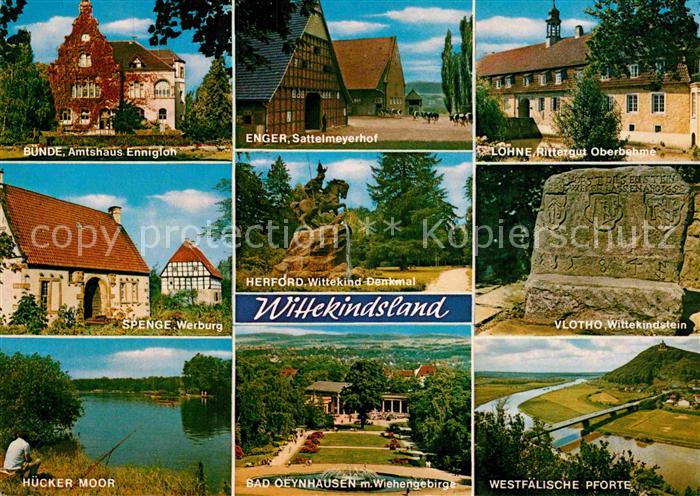 Bad Oeynhausen Enger Lphne Buende Speng Huecker-Moor Westfaelische-Pforte