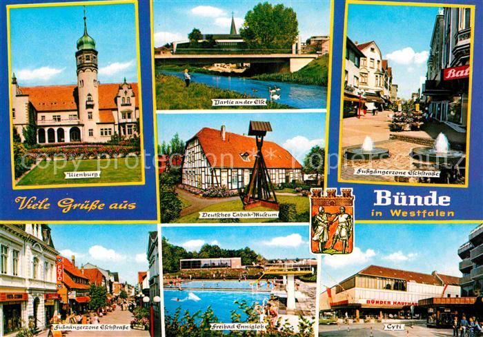 Buende Westfalen Ulenburg Partie an der Else Eschstrasse Freibad Ennigloh