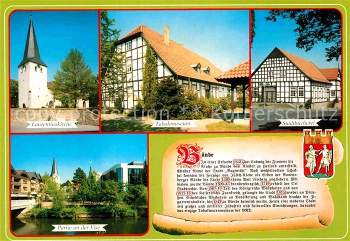 Buende Westfalen Laurentiuskirche Tabakmuseum Else Stadtbuecherei