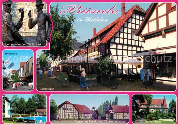 Buende Westfalen Eschtrasse Freibad Tabakmuseum Sonnenhaus