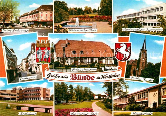 Buende Westfalen Steinmeister-Park Eschstrasse Steinmeister-Park