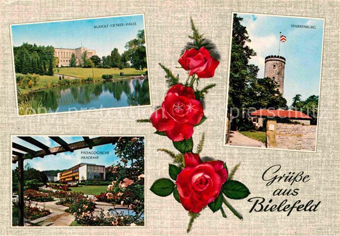 BIELEFELD  CITY Rudolf Oetker Halle Sparrenburg paedagogische Akademie