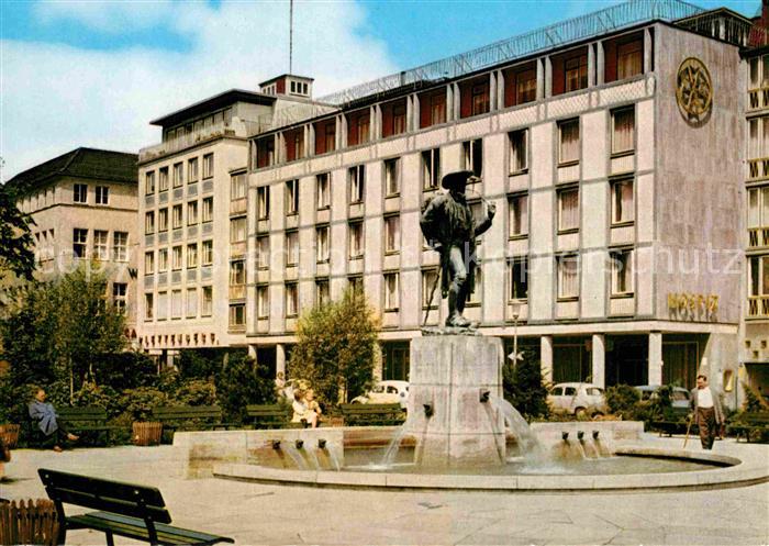 BIELEFELD  CITY Leineweberbrunnen