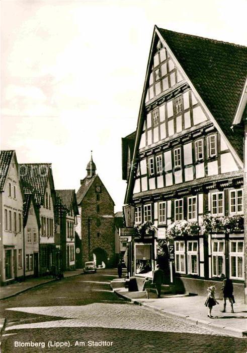 Blomberg Lippe Stadttor Fachwerk