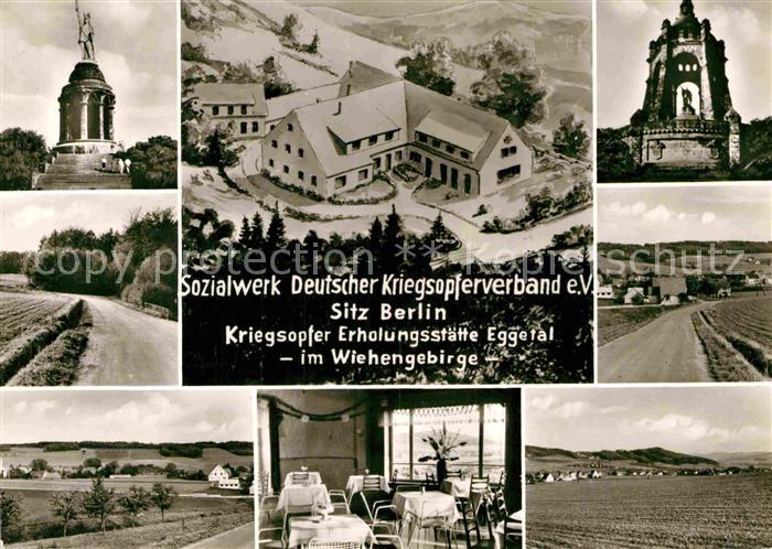 BERLIN  CITY Kriegsopfer Erholungsstaette Eggetal Wiehengebierg