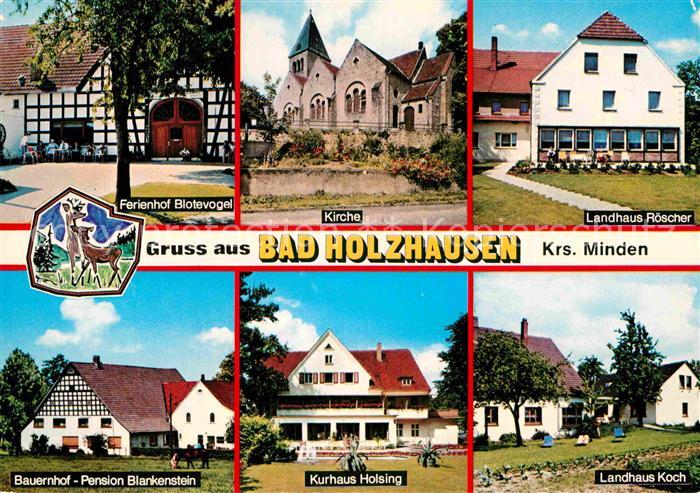 Bad Holzhausen Luebbecke Ferienhof Blotevogel Kirche Landhaus Roescher Koch Kurh