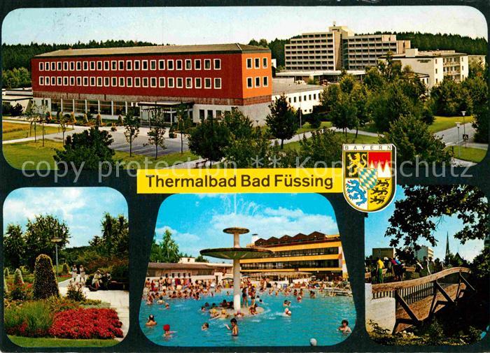 Bad Fuessing Freibad Kurmittelhaus Kurklinik Kurpark