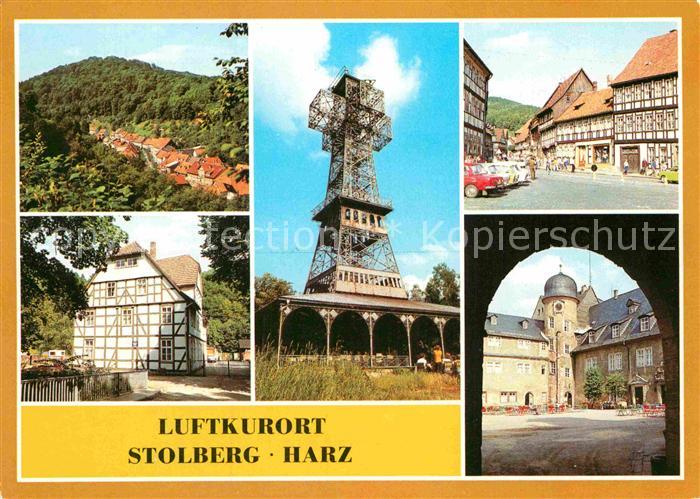 Stolberg Harz Rittergasse Josephskreuz Markt Jugendherberge