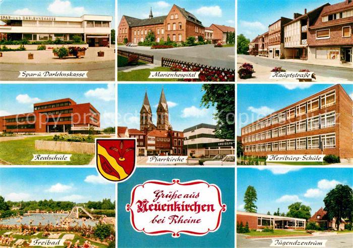 Neuenkirchen Steinfurt Marienhospital Hauptstrasse Schulen Freibad