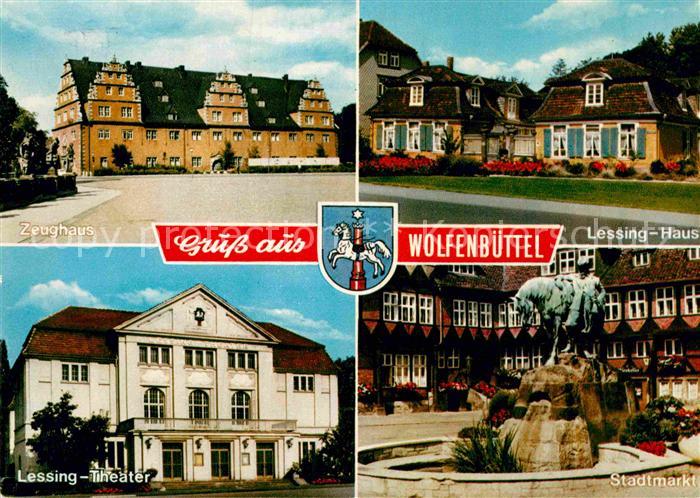 Wolfenbuettel Lessing-Haus Stadtmarkt Lessing-Theater Zeughaus