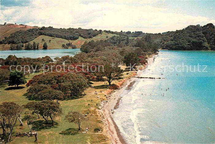 Auckland Fliegeraufnahme Wenderholm Regional-Park Strand