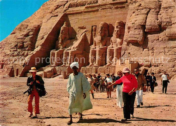 aegypten Abu Simbel Rock Temple of Ramses II