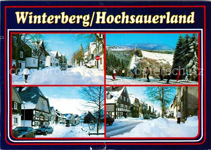 Winterberg Hochsauerland Ortspartien im Winter