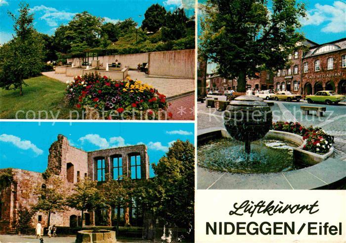 Nideggen Eifel Brunnen Burgruine