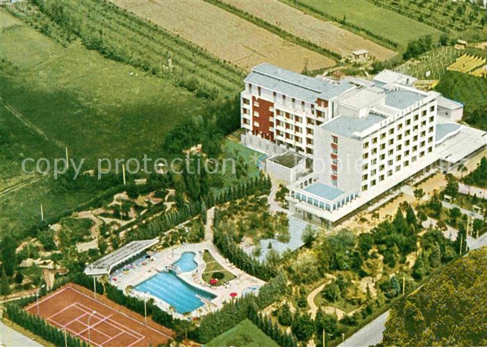 Abano Terme Fliegeraufnahme Hotel Terme Bristol Bula