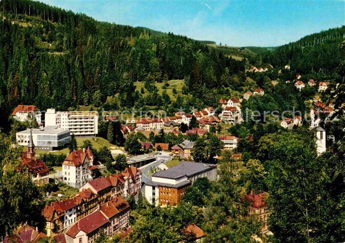 Triberg Schwarzwald Fliegeraufnahme