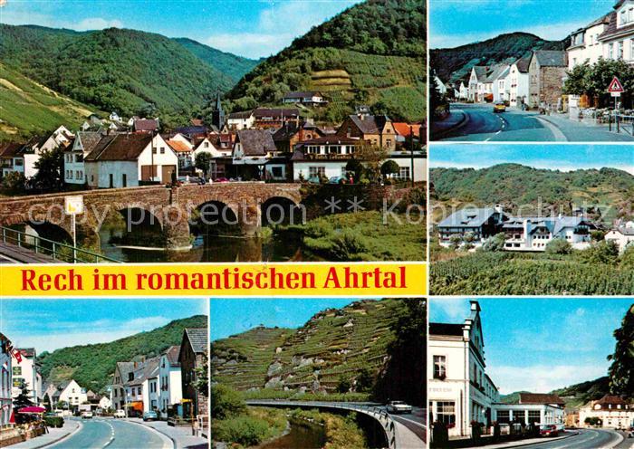 Rech Ahr Bruecke und Ortspartien