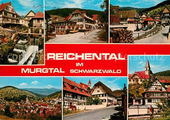 Reichental Murgtal Fliegeraufnahme Bach Fachwerk