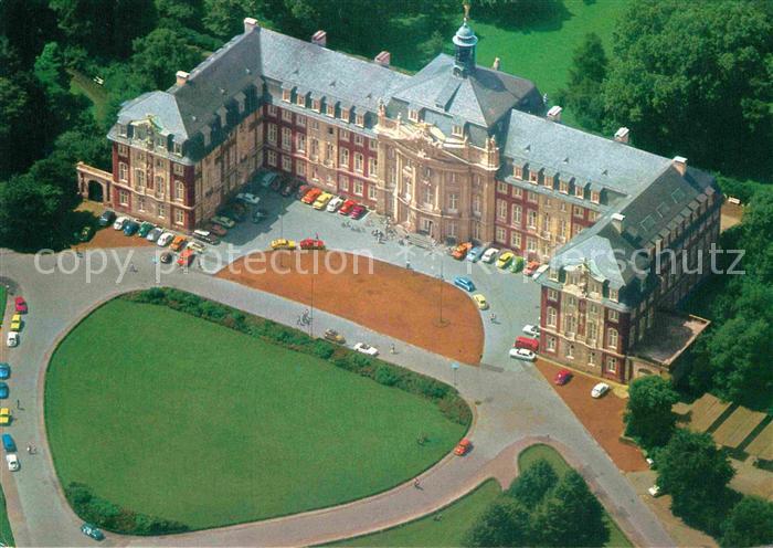 Muenster Westfalen Schloss Fliegeraufnahme