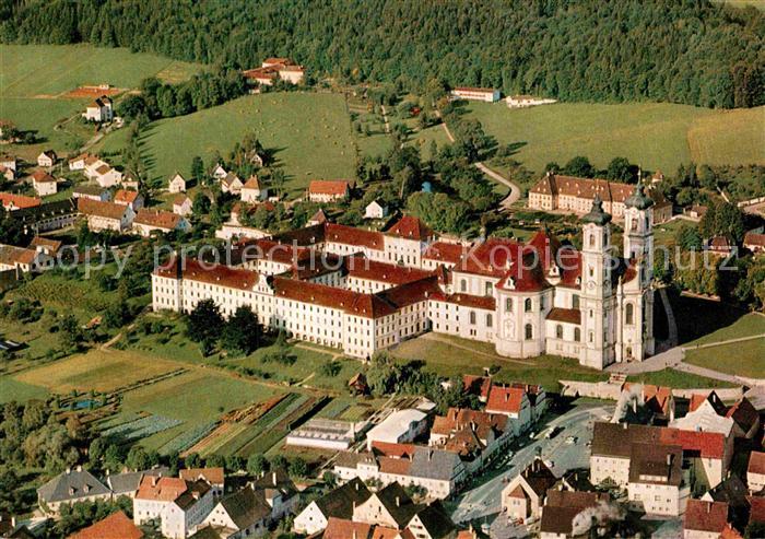 Ottobeuren Benediktinerabtei Fliegeraufnahme