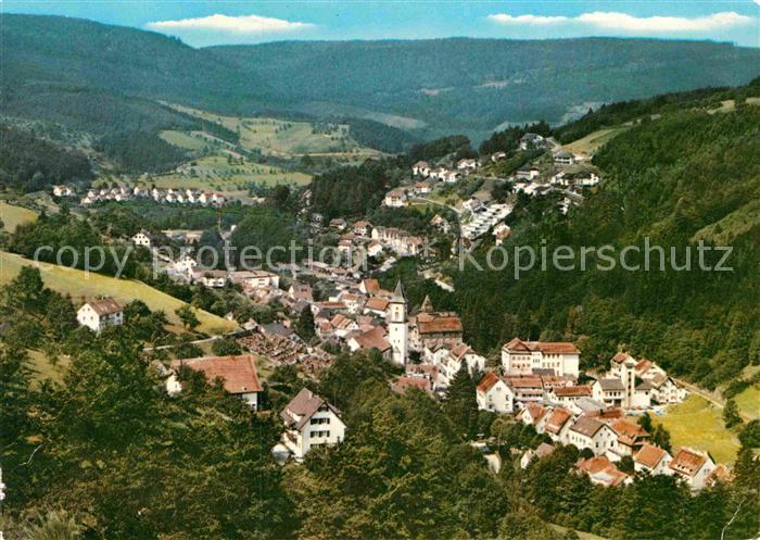 Bad Peterstal-Griesbach Panorama Kneipp Mineralbad im Schwarzwald