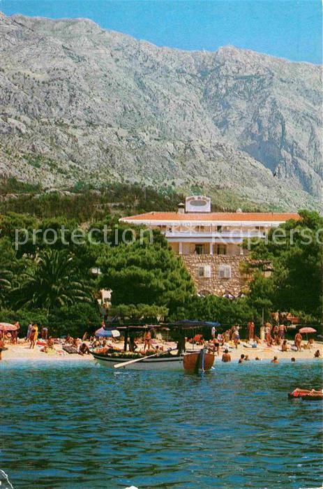 Baska Voda Hotel Slavija Strand Berge