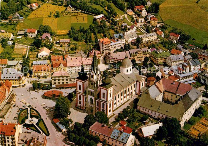 Mariazell Steiermark Wallfahrtsort Gnadenbasilika mit Kalvarienberg Heiligenbrun