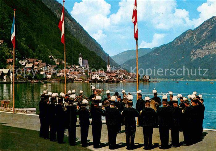 Hallstatt Austria Salinenmusikkapelle Hallstaetter See Alpen
