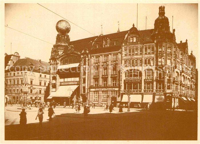 Wroclaw Ostseite vom Ring Ausschnitt der Oststrassenfront