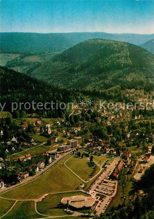 Bad Herrenalb Kurort im Schwarzwald Fliegeraufnahme