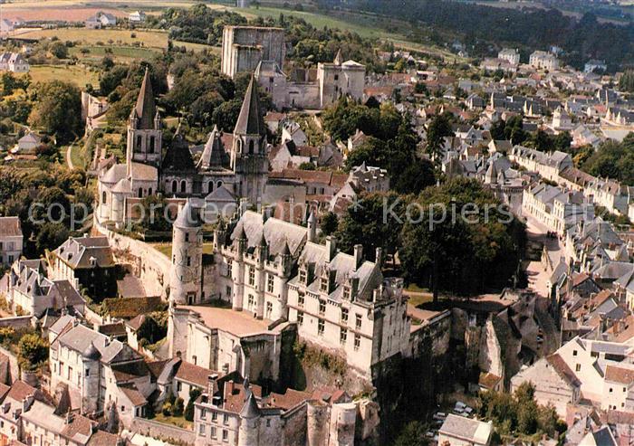 Loches Indre et Loire Chateau Cite Medievale Logis Royal Egli