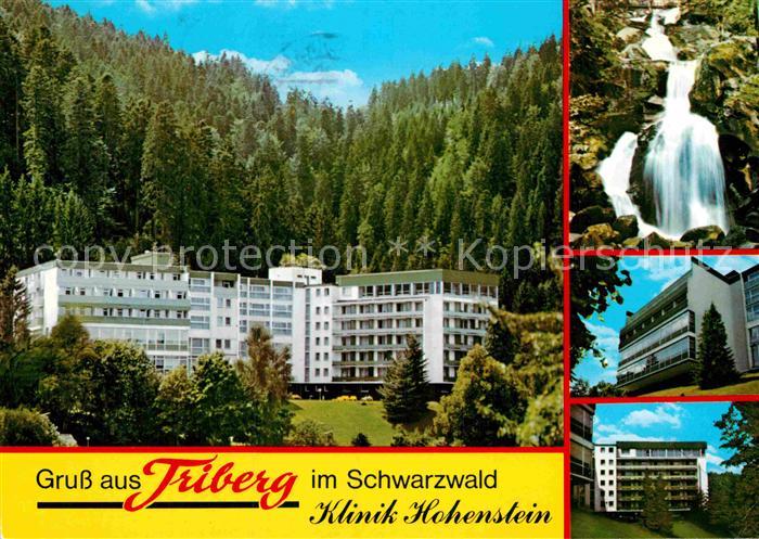 Triberg Schwarzwald Klinik Hohenstein Wasserfall
