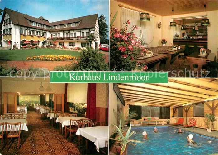 Hille Nordrhein-Westfalen Kurhaus Lindenmoor Moor und Schwefelbad Hallenbad