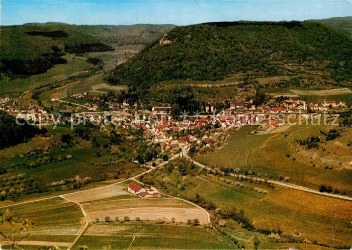 Bad Ditzenbach Panorama Blick von der Schlaefhalde