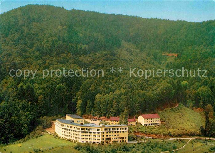 Waldkirch Breisgau Bruder Klaus Sanatorium Fliegeraufnahme